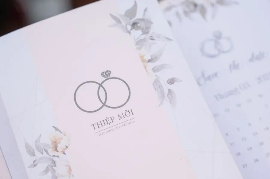 Printed Wedding Card