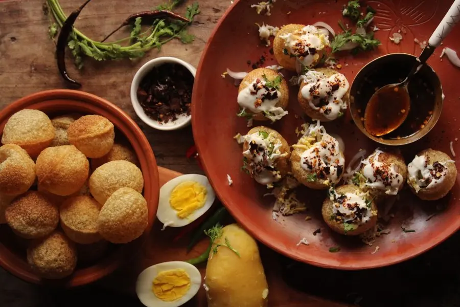 Basket Chaat Stall